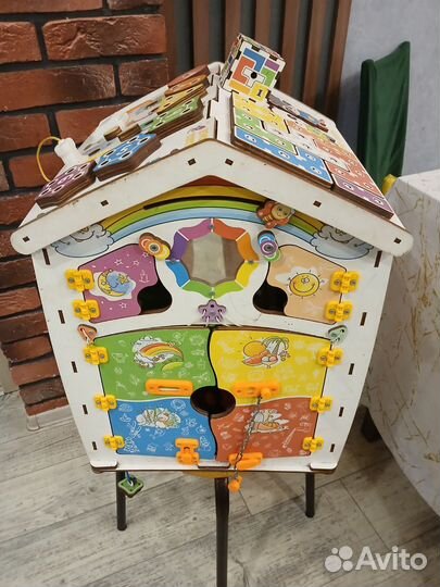 Бизиборд домик большой