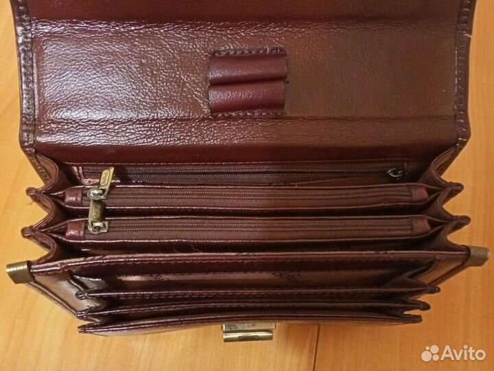 Барсетка кожаная мужская Rockfeld