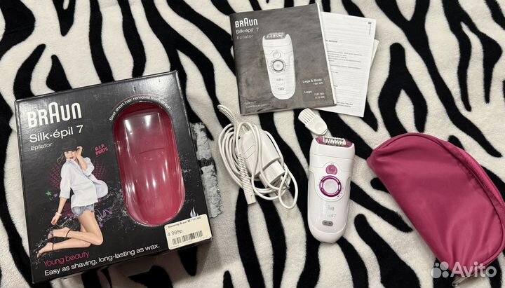 Эпилятор braun silk epil 7