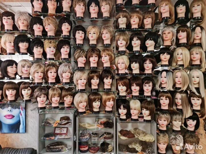 Парики шиньоны чёлки накладки