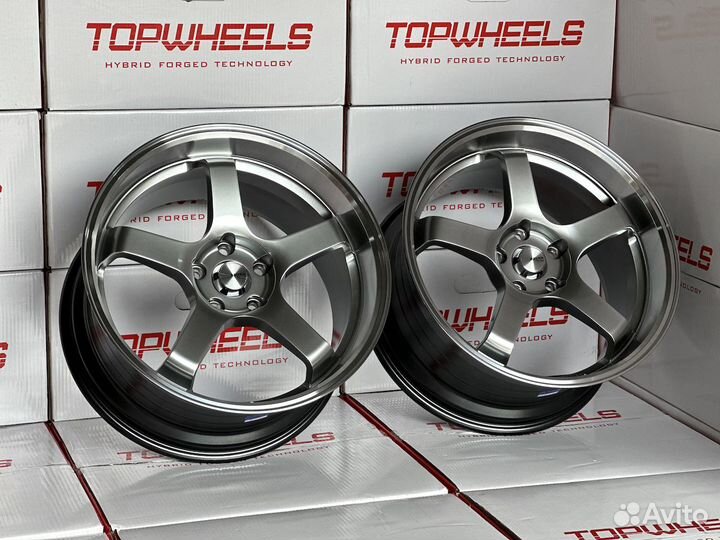 Диски SRL F134 18 9.5J +38 5x100 73.1 вес 8.5kg HB