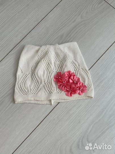 Шапочка панамка летняя на девочку 2-3 года