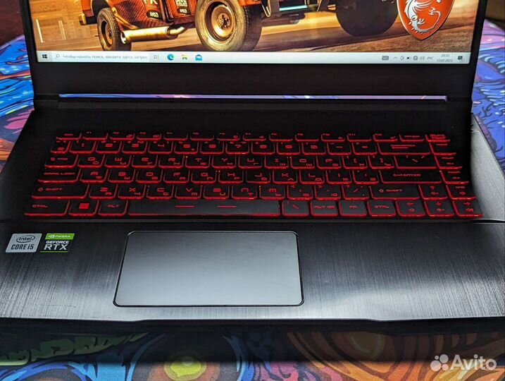 MSI Core i5 10500H/RTX 3060 6Gb/16gb/512ssd