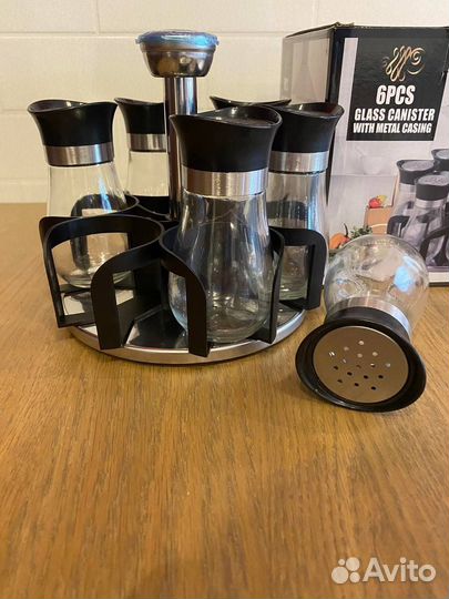 Набор баночек для специй