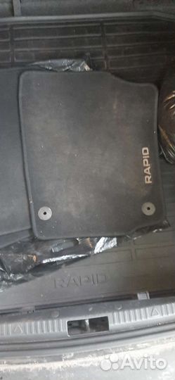 Автомобильные коврики Skoda rapid