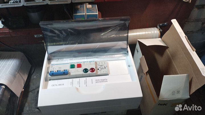Щит управления вентилятором щув 2-4