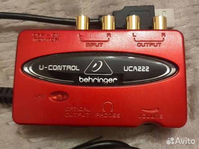 Внешняя звуковая карта behringer UCA222 купить в Санкт-Петербурге ...