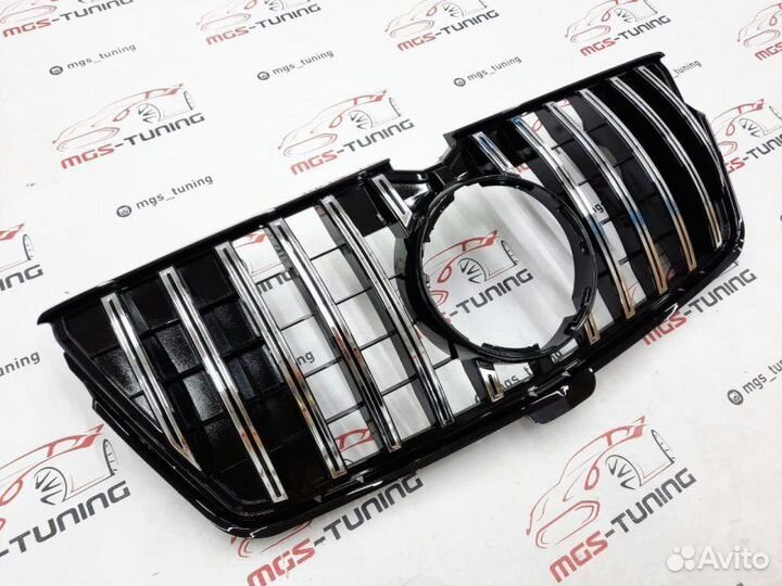 Решетка на GL X164 09-12г GT Chrome для AMG пакета