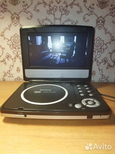 Портативный dvd плеер с lcd-монитором