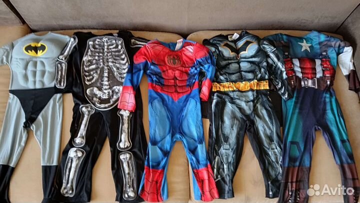 Новогодние костюмы супергероев. Аренда