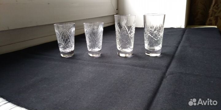 Стопки хрусталь СССР