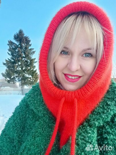 Капор из пуха норки