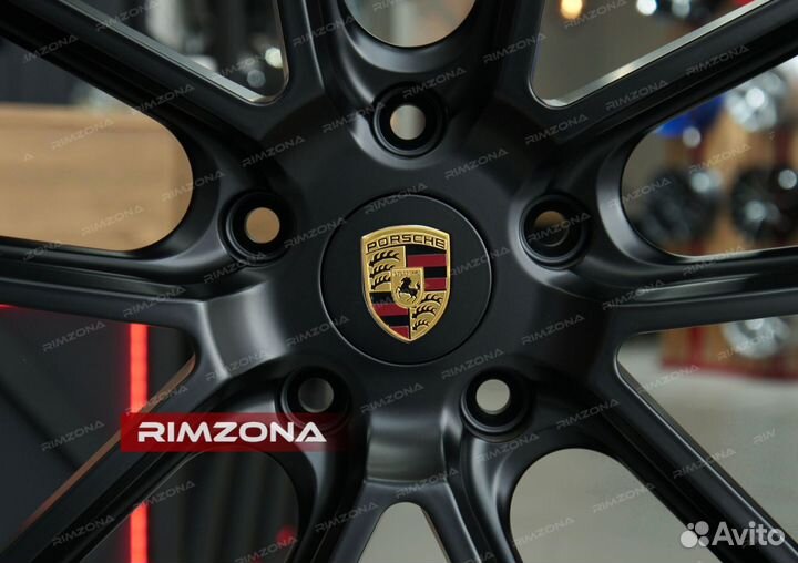 Кованые диски R22 на Porsche Cayenne