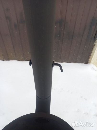 Печь для казана с трубой