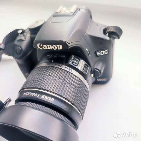 Зеркальный фотоаппарат canon 500d
