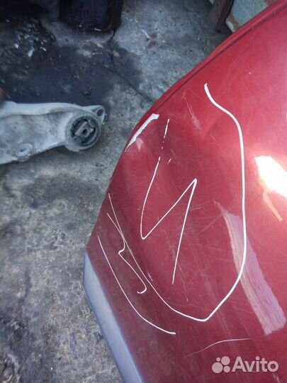 Дверь задняя левая Рено Сандеро 2009-2014 г