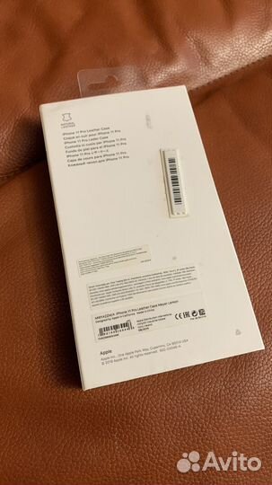 Кожаный чехол для iPhone 11 Pro