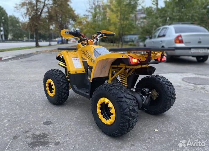 Квадроцикл motoland wild X 125 yellow