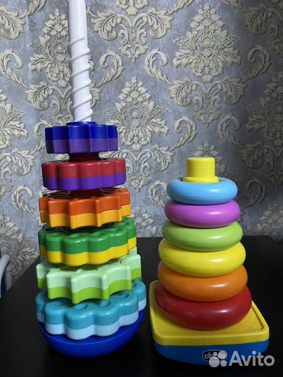 Пирамидка шестеренки и chicco