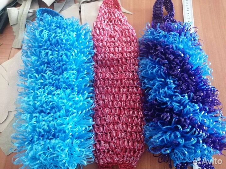 Вязание мочалок