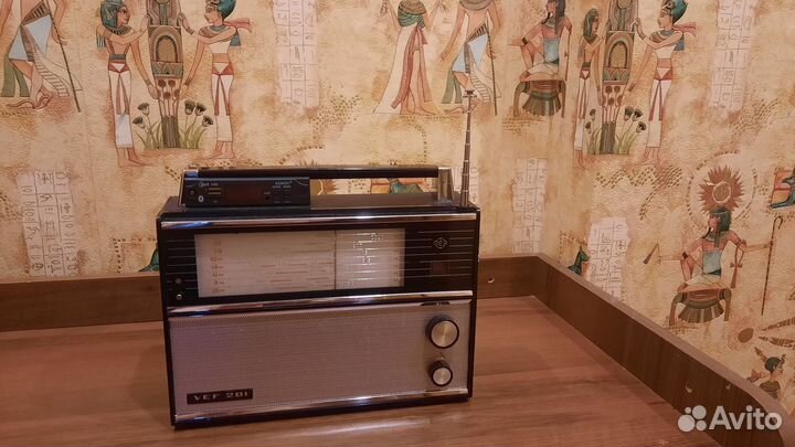 Радиоприемник СССР с FM Vef 201 с FM