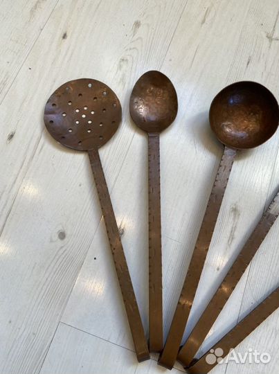 Антикварные поварешки/кухонные принадлежности
