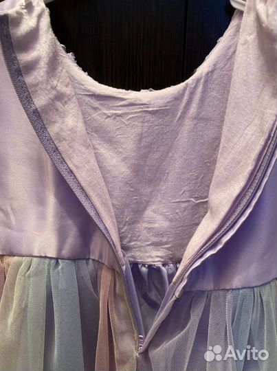 Детское нарядное платье 86-92