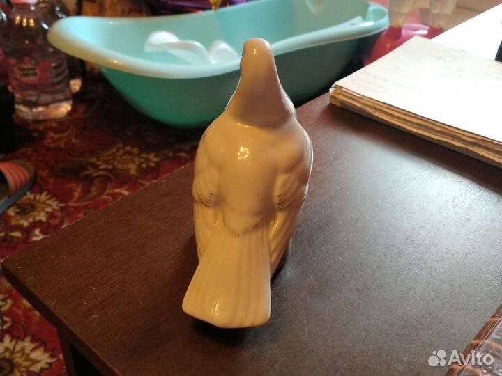 Статуэтка Голубь Старая Гжель