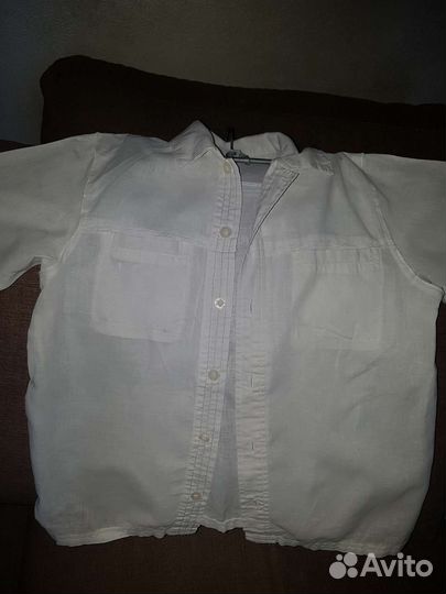 Рубашки белые на мальчика