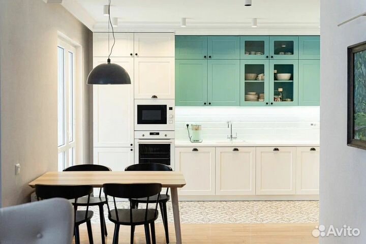 Цена за всю кухню. Кухня софт CN:025553