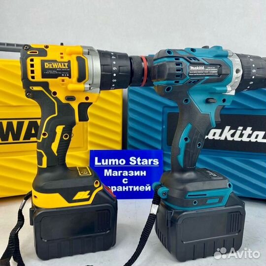 Шуруповерт для ледобура Makita, DeWalt 26v 9Ач опт