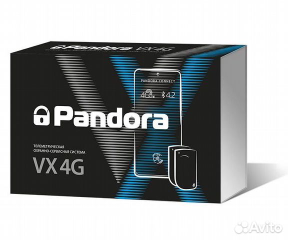 Pandora VX 4 G (Автозап. управление GSM Bluetooth)