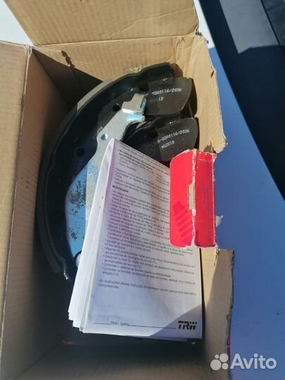 Колодки Trw Шевроле Авео