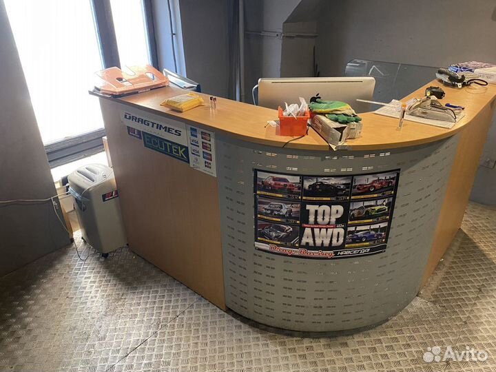 Стойка рецепшен бу