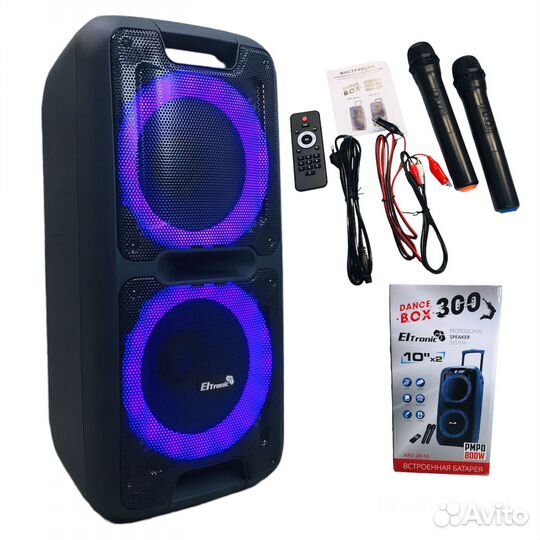 Колонка портативная 20-14 Eltronic 800вт