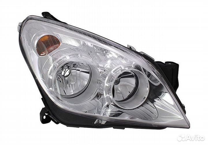 Фары (передние) Opel Astra H (Опель Астра Аш) хром