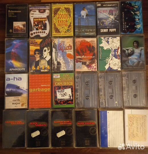 Аудио кассеты с записью