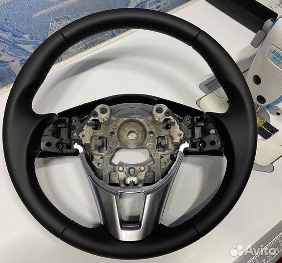 Перешитый руль Mazda 6 GH