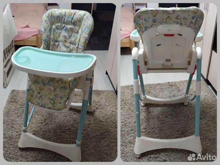 Стульчик для кормления happy baby