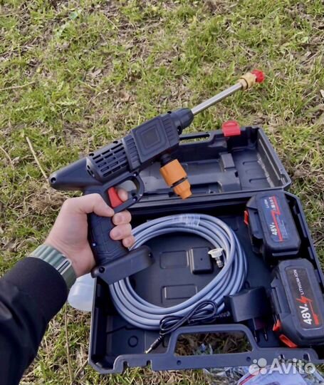 Мойка высокого давления аккумуляторная