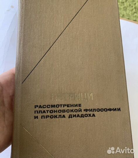 Петрици. Рассмотрение платоновской философии