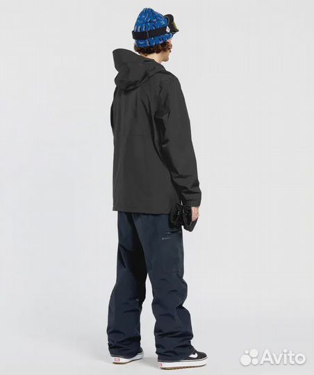 XL) Сноубордическая куртка M volcom L INS gore-T