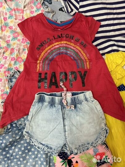 Пакет летних вещей на девочку 92
