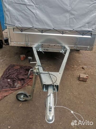 Прицеп двухосный новый