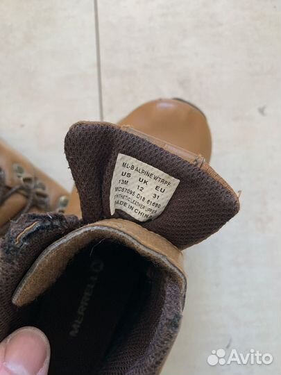 Ботинки детские Merrell 31