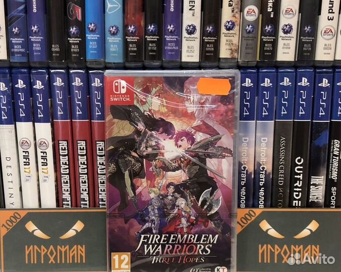 Игры Switch Fire Emblem Warriors: Three Hopes