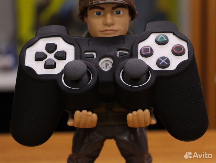 Чехол силиконовый для джойстика PS3 Черный