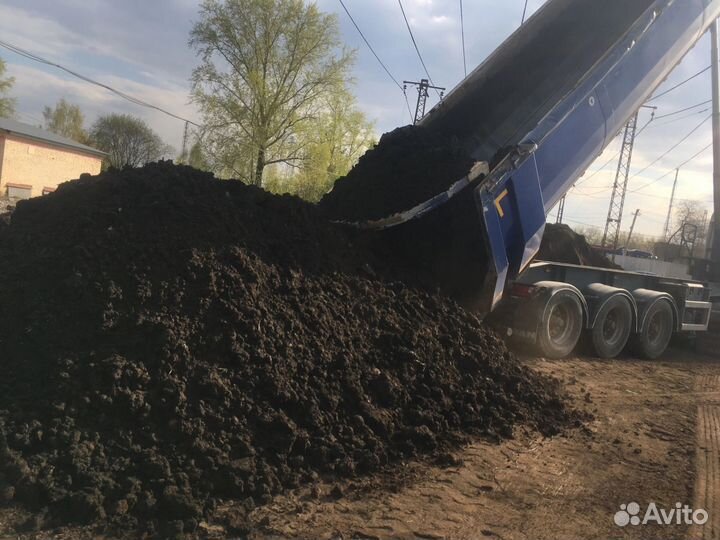 Чернозём с доставкой от 1 m3
