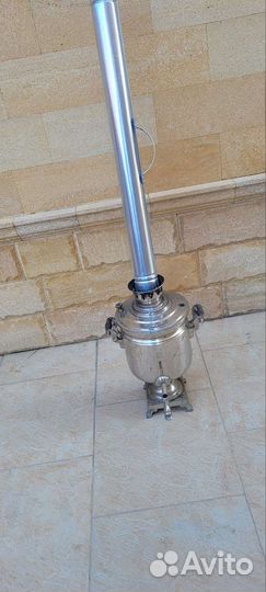 Самовар на дровах старинный