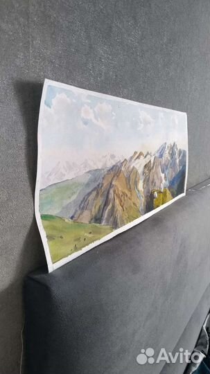 Картина акварель 